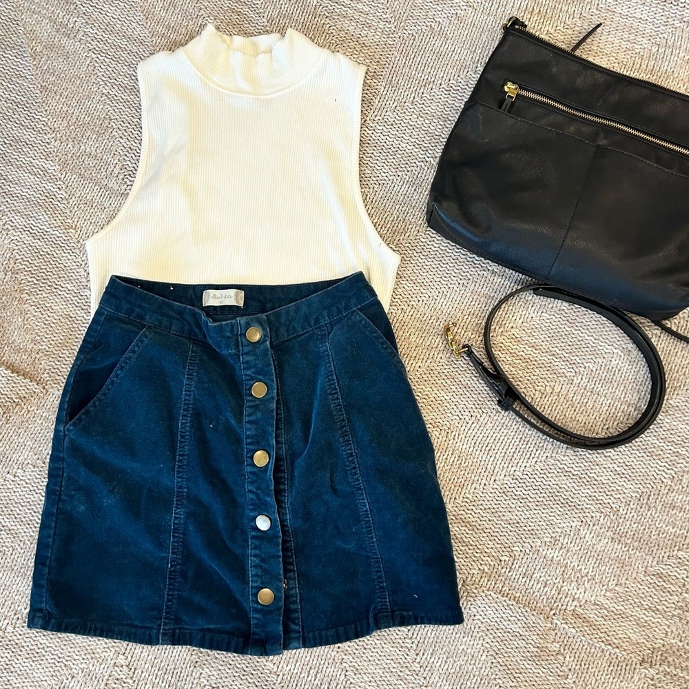 Alter’d state corduroy mini skirt
